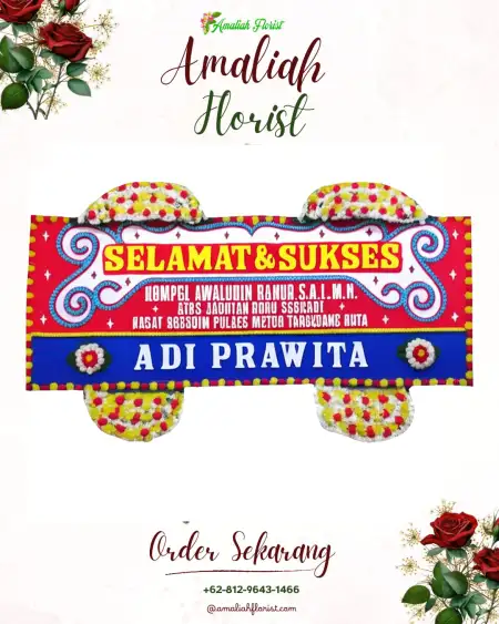 Papan Bunga Ucapan Selamat Mandalamekar